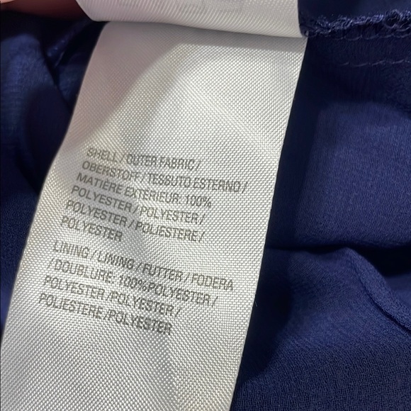 Belle by Kim‎ Gravel Blue Ruffled Cottagecore Peasant Blouse - Picture 4 of 5